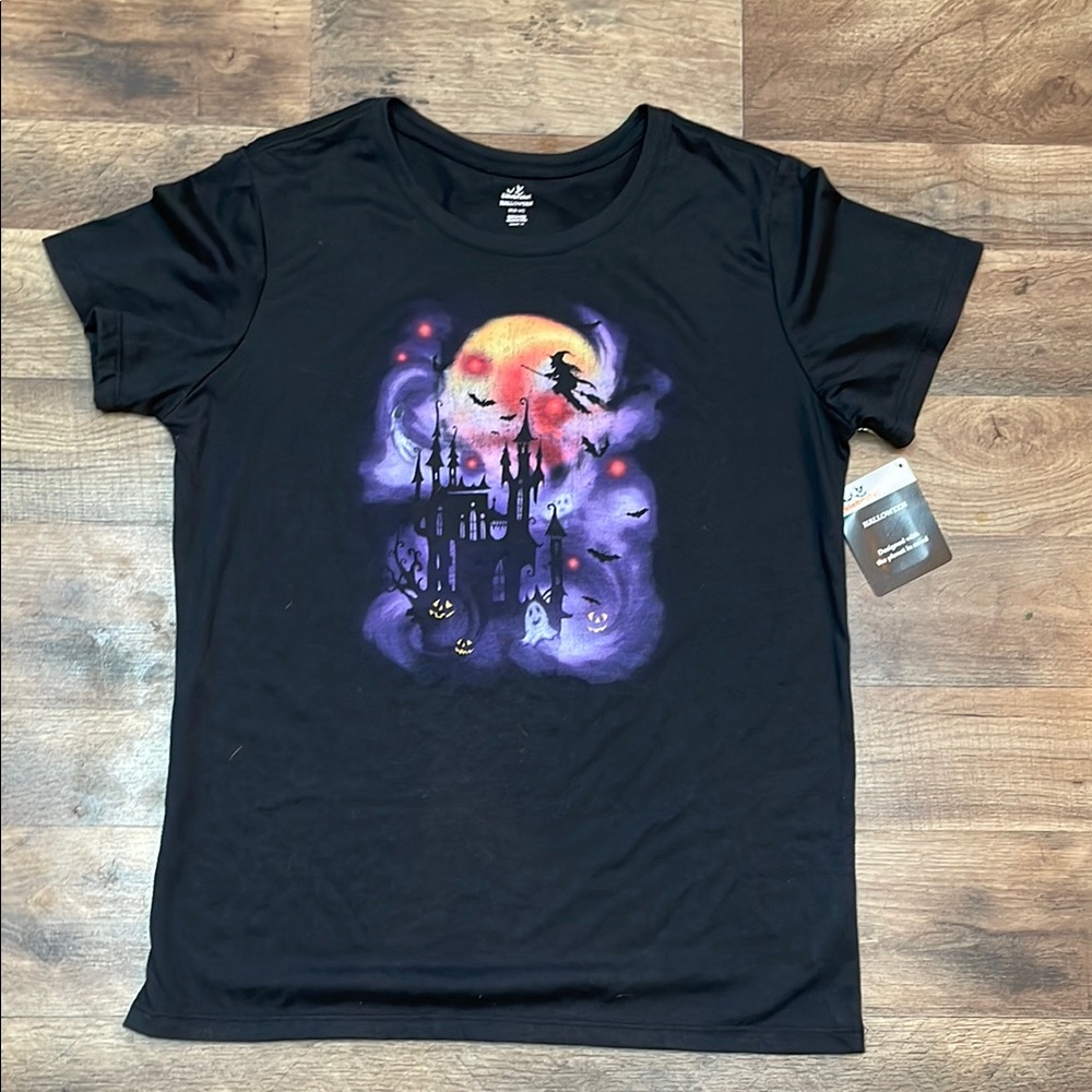 Black Halloween Graphic Tee
